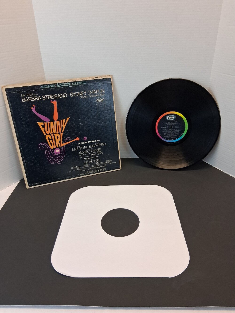 Barbra Streisand Funny Girl Original Broadway Cast Vinyl Record SVAS-2059 VG+